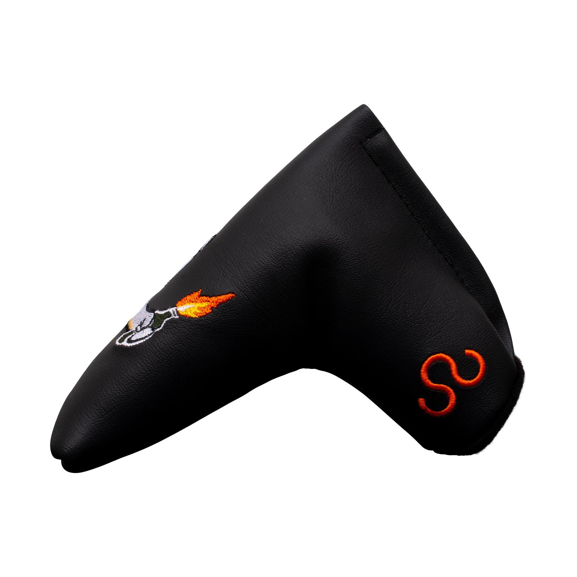 Banksy Teddy Bear Blade Putter Headcover Black